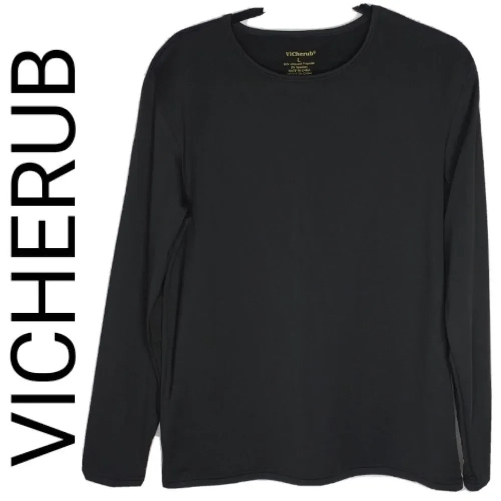 VICHERUB LAYERING SHIRT - BLACK